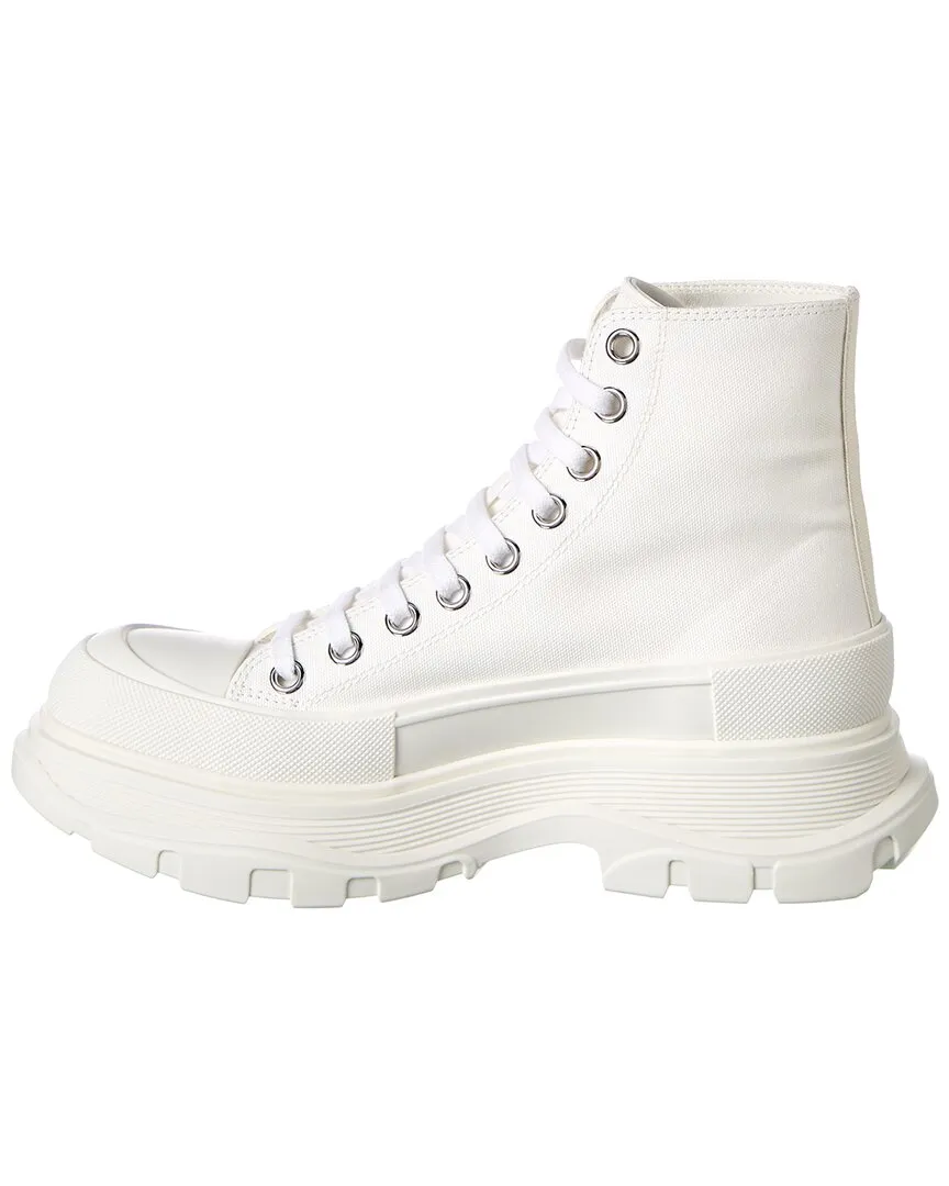 Alexander McQueen Tread Slick Canvas Boot
