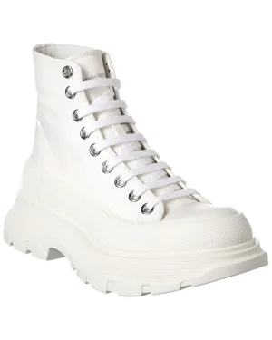 Alexander McQueen Tread Slick Canvas Boot