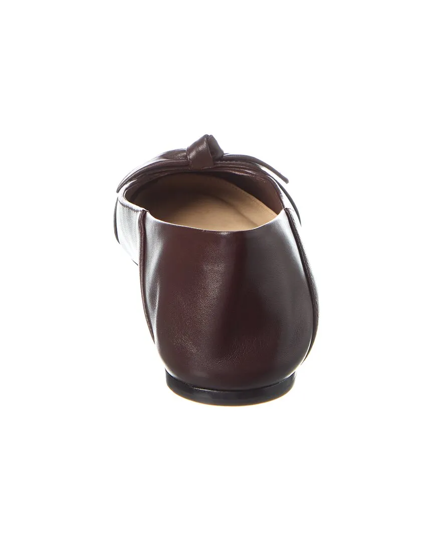 Alexandre Birman Clarita Collapsible Leather Flat