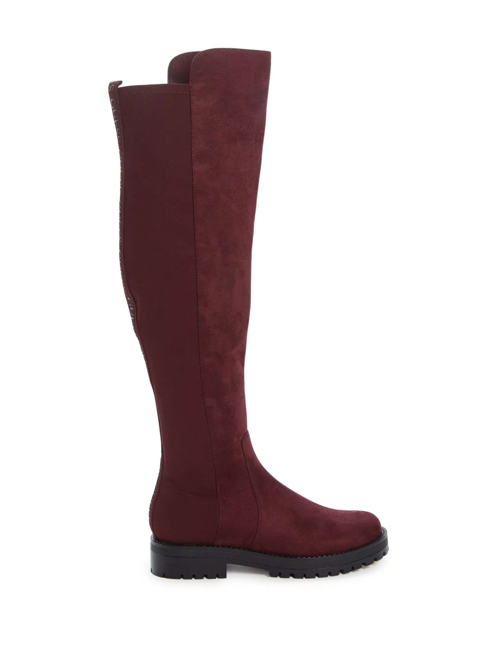 Analin Knit Panel Riding Boots