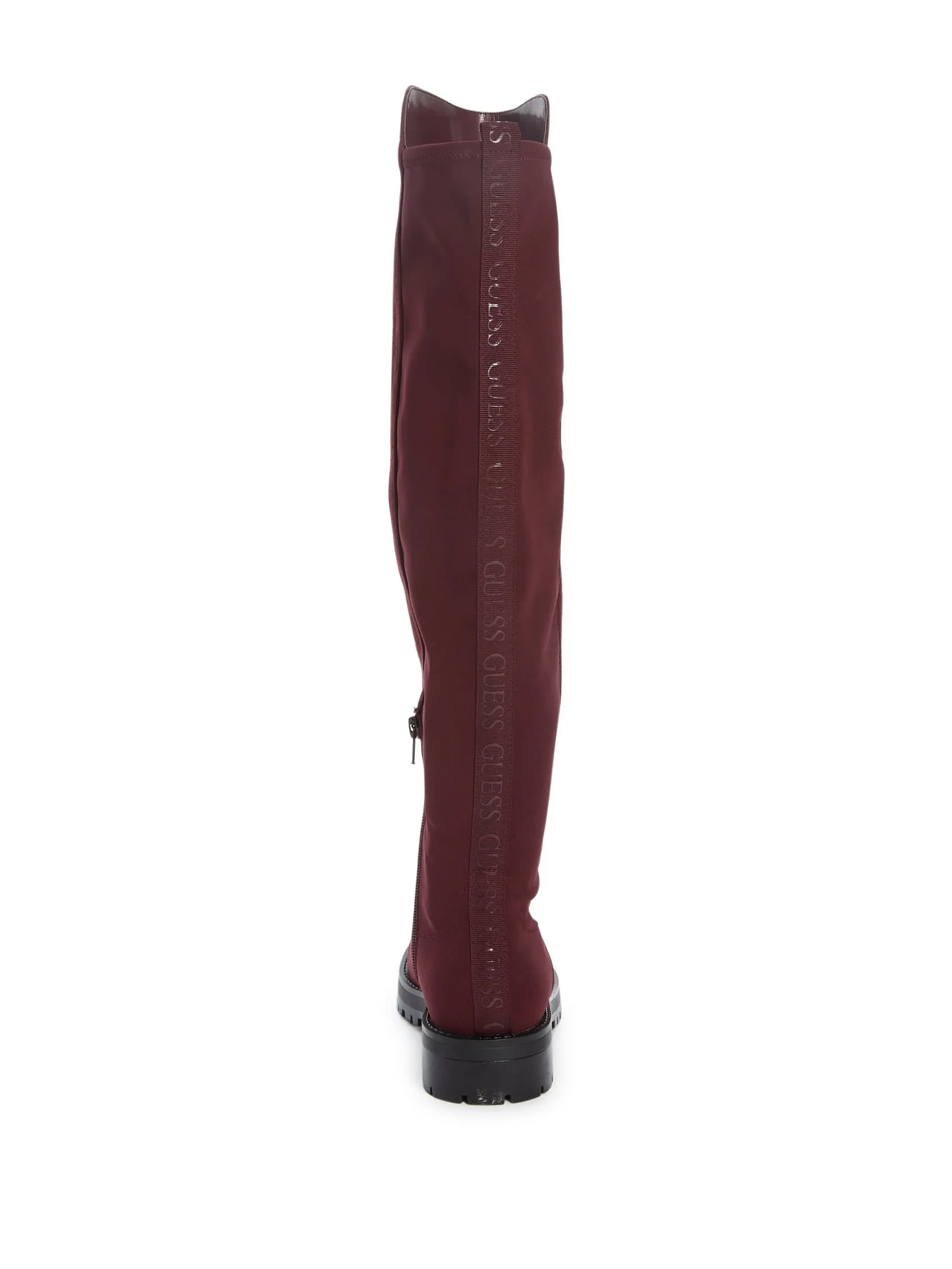 Analin Knit Panel Riding Boots