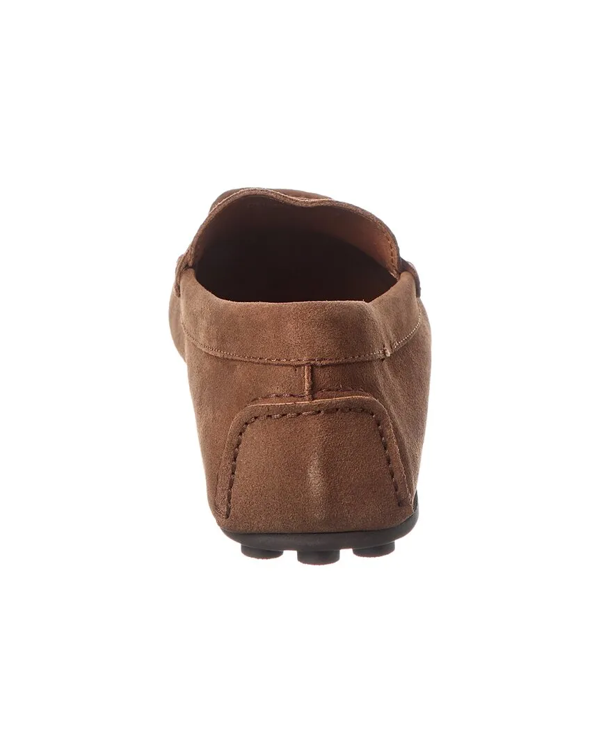 Aquatalia Lucca Weatherproof Suede Loafer