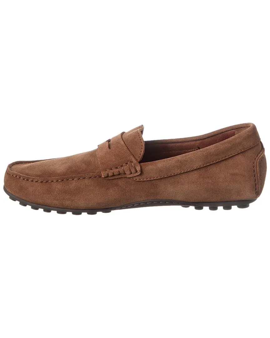 Aquatalia Lucca Weatherproof Suede Loafer