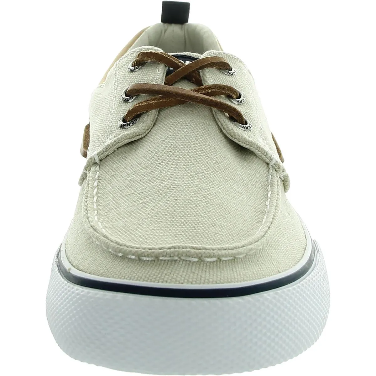 Bahama 3-Eye SW Mens Lace-Up Canvas Boat Shoes