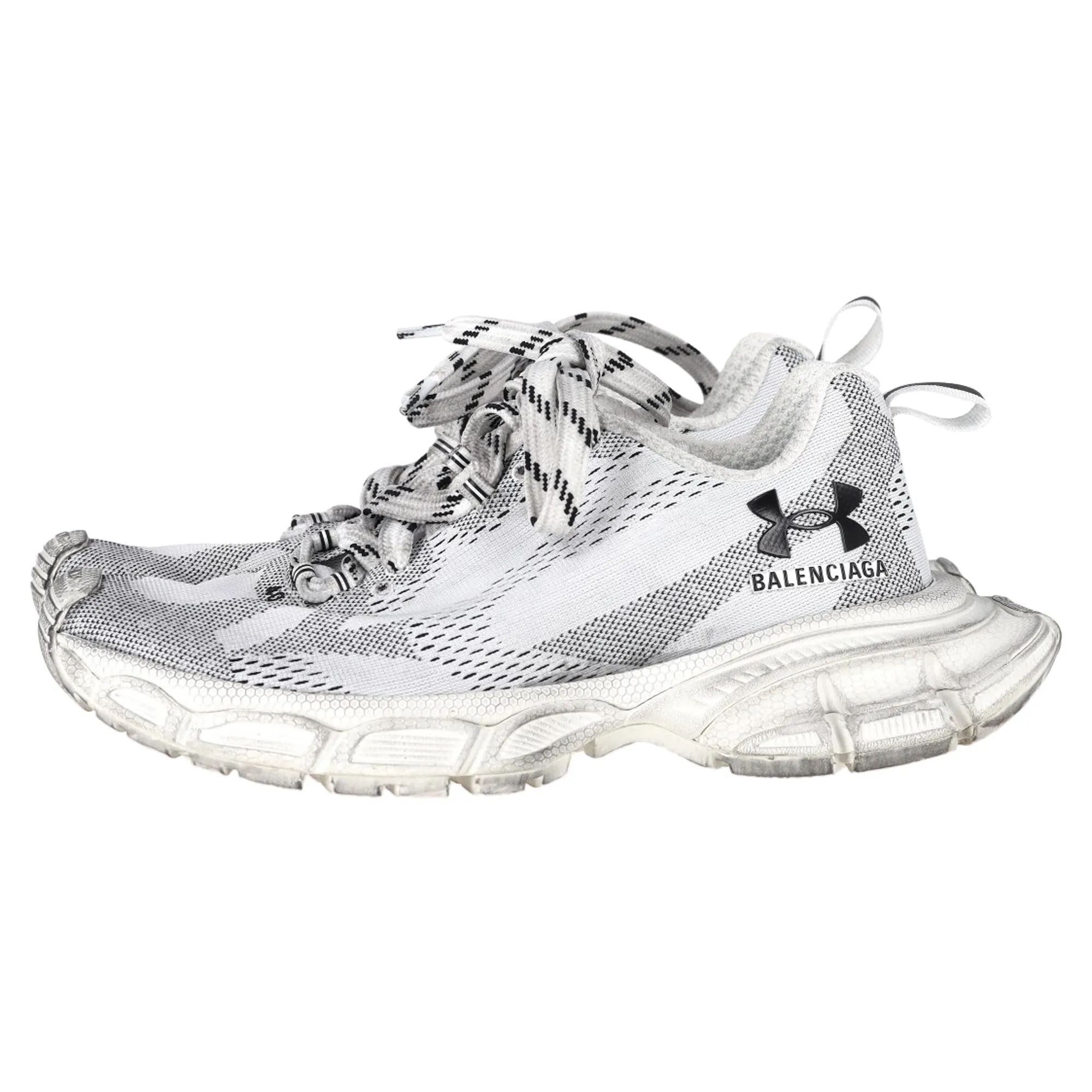 Balenciaga x Under Armour 3XL Sneakers in White Polyester
