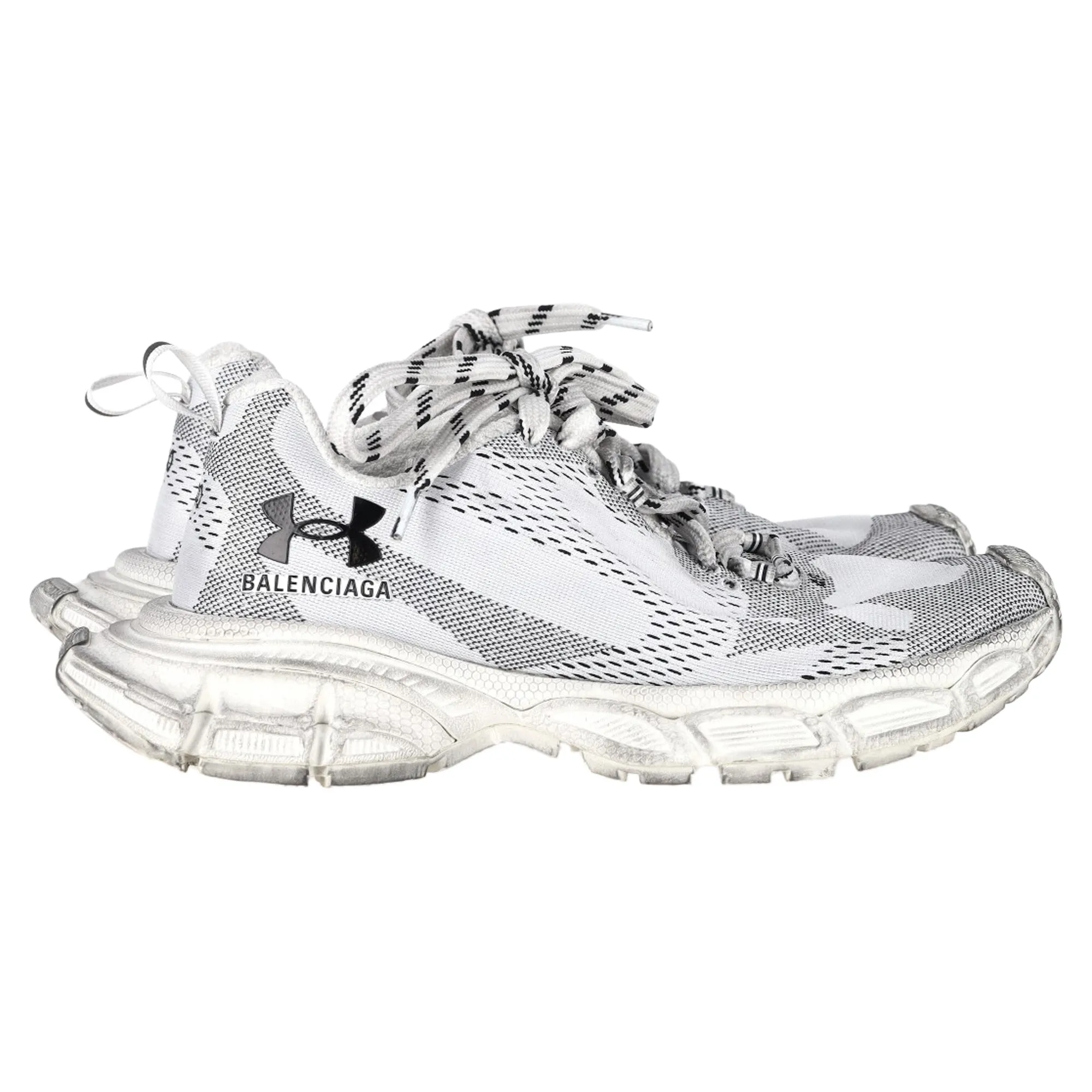 Balenciaga x Under Armour 3XL Sneakers in White Polyester