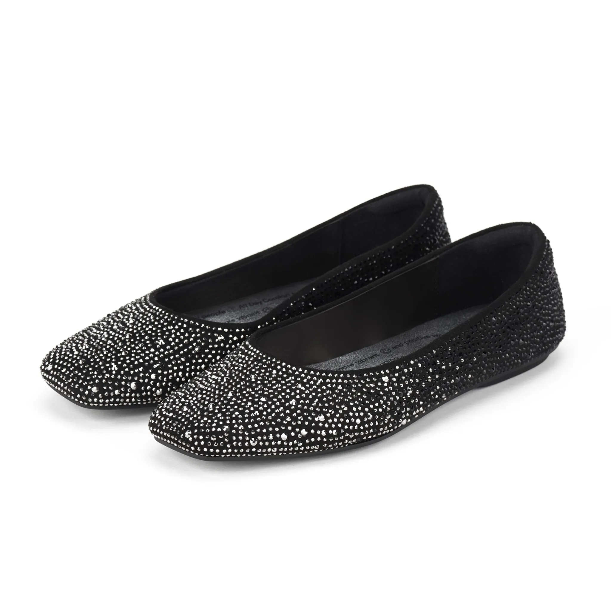 Ballet ST Rhinestone Ombre Black/Silver