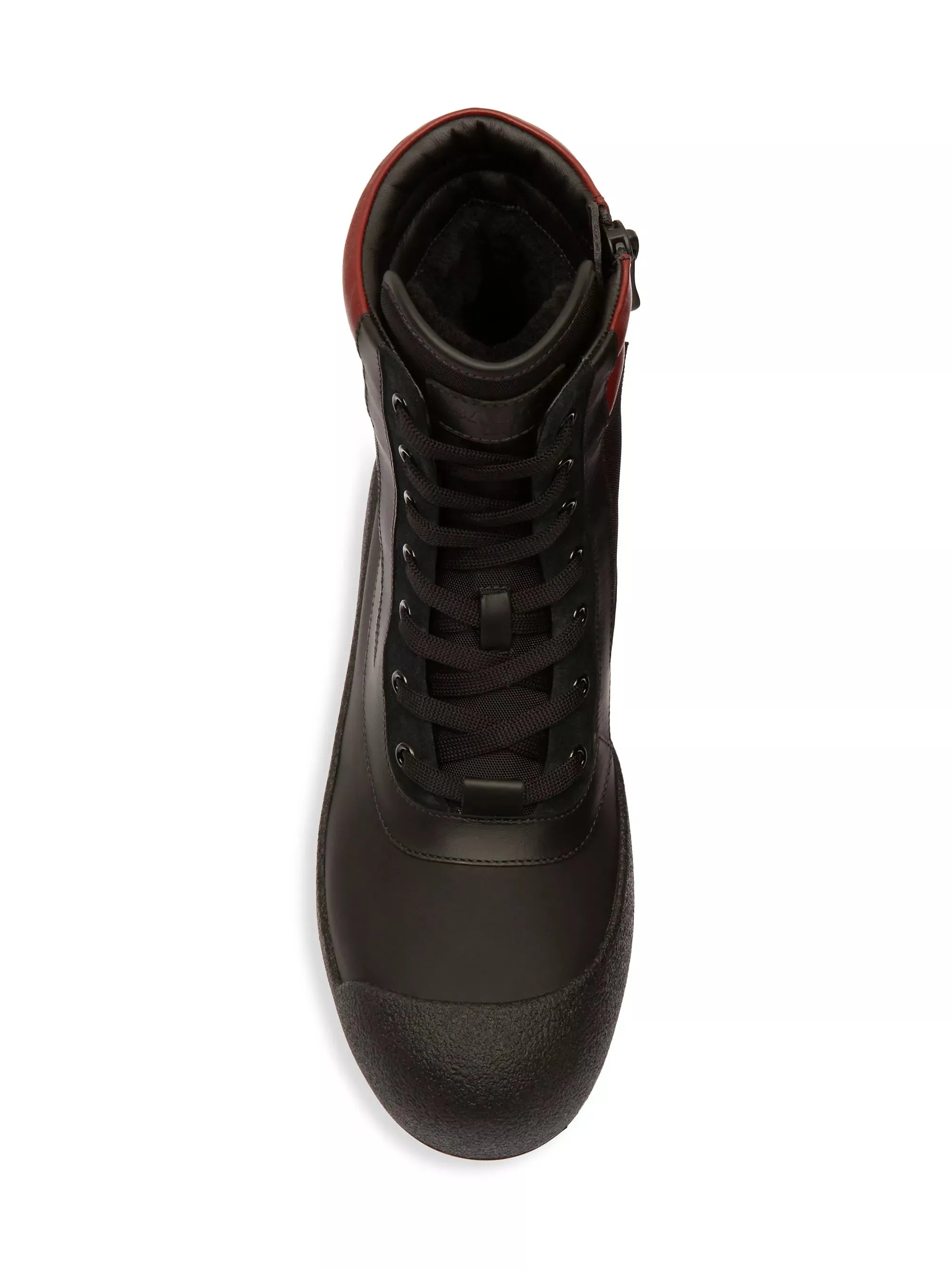Bally Croker 6239721 Men's Black Calf Leather Shirling-Lined Boots