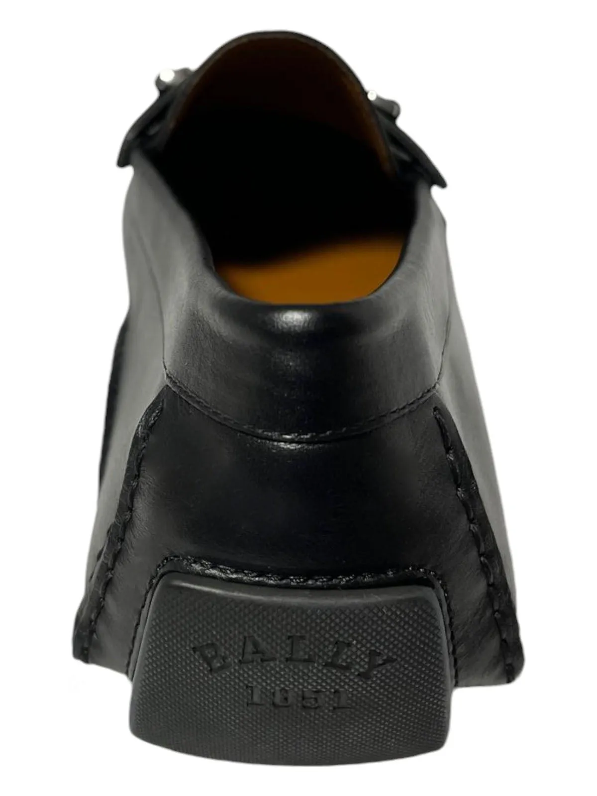 Bally Drulio 6211259 Men's Black Leather Loafers