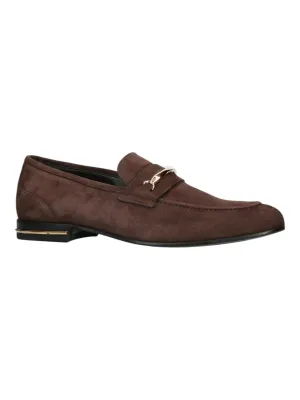 Bally Genos 6304149 Men's Ebano Suede Leather Loafers