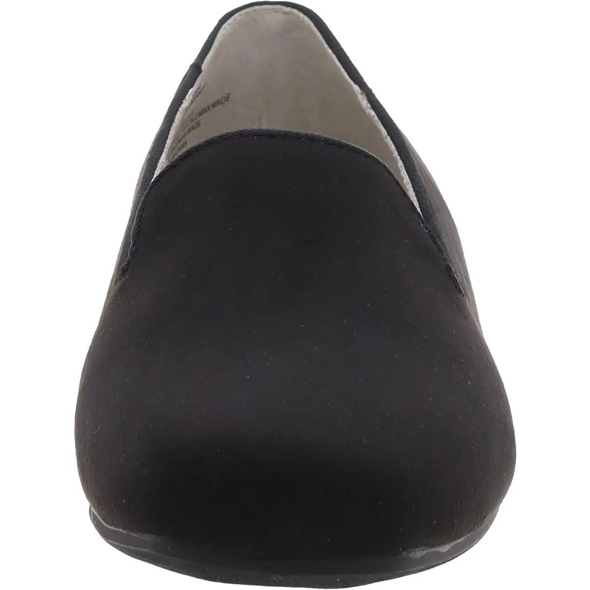 BESSEY Womens Laceless Faux Suede Loafers