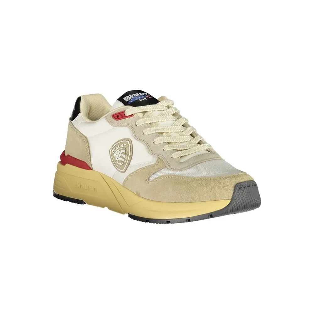 Blauer Polyester Men Men's Sneaker