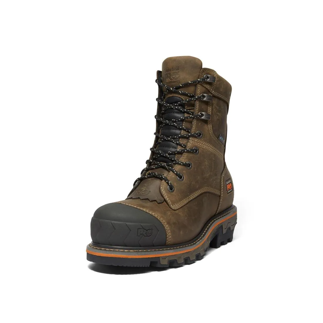 Boondock HD 8 Inch Comp-Toe Waterproof Work Boot With Easy Entry