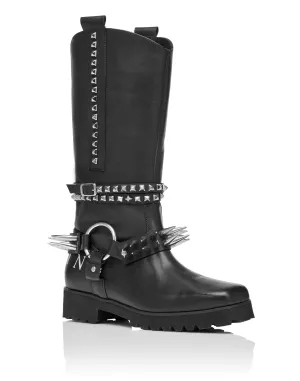 Boots Mid Flat