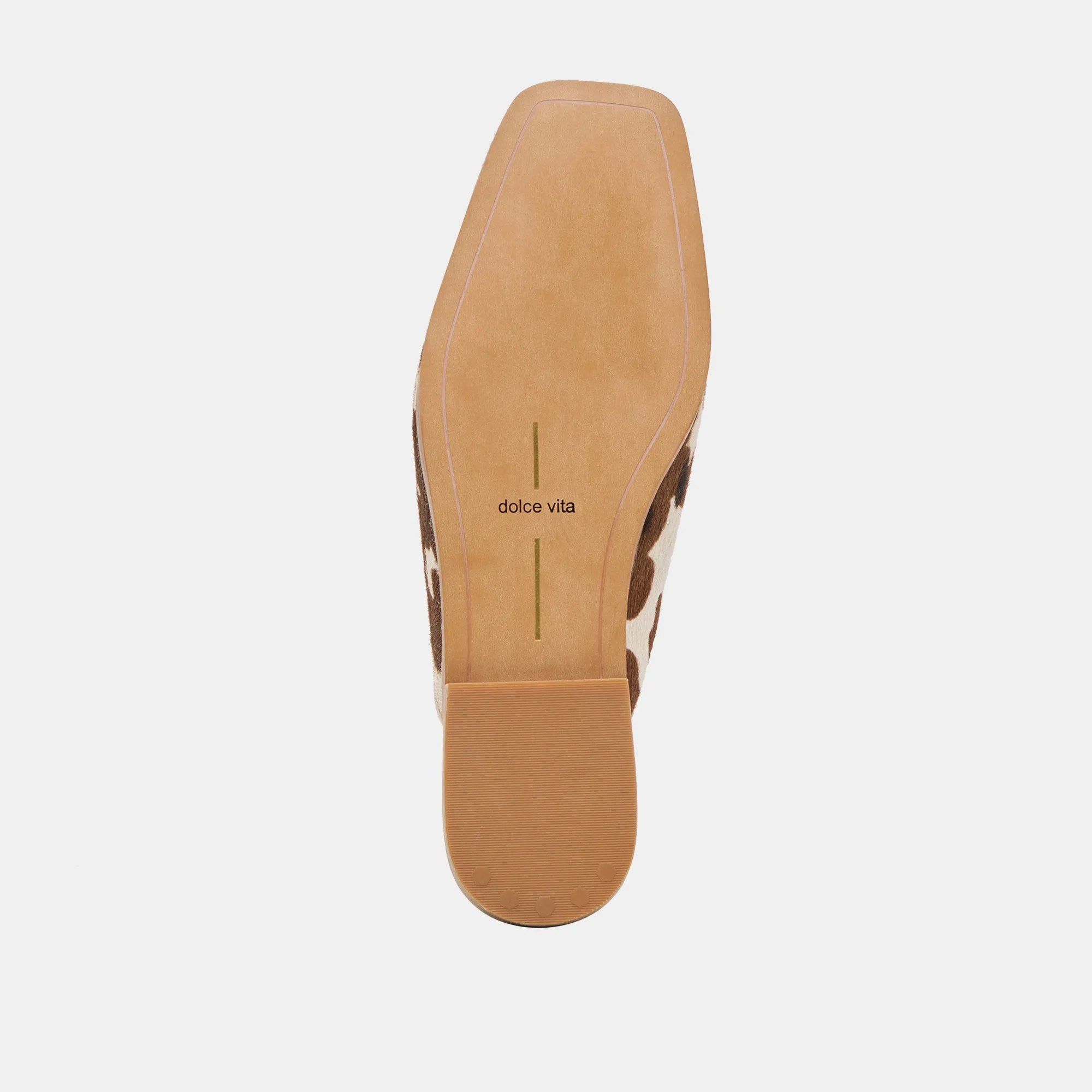 BRADLY FLATS COCOA TAURUS CALF HAIR