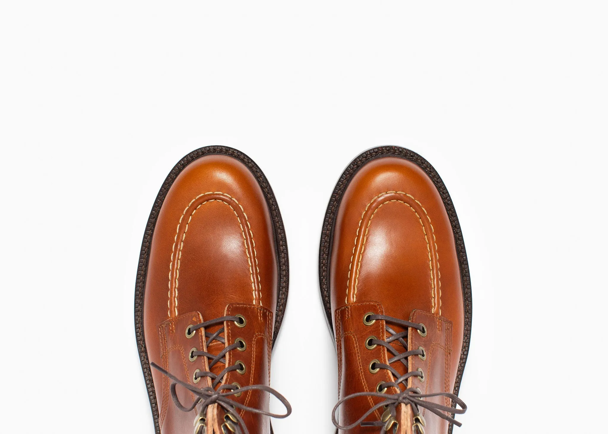Brass Boot Tan Brooklyn Calf