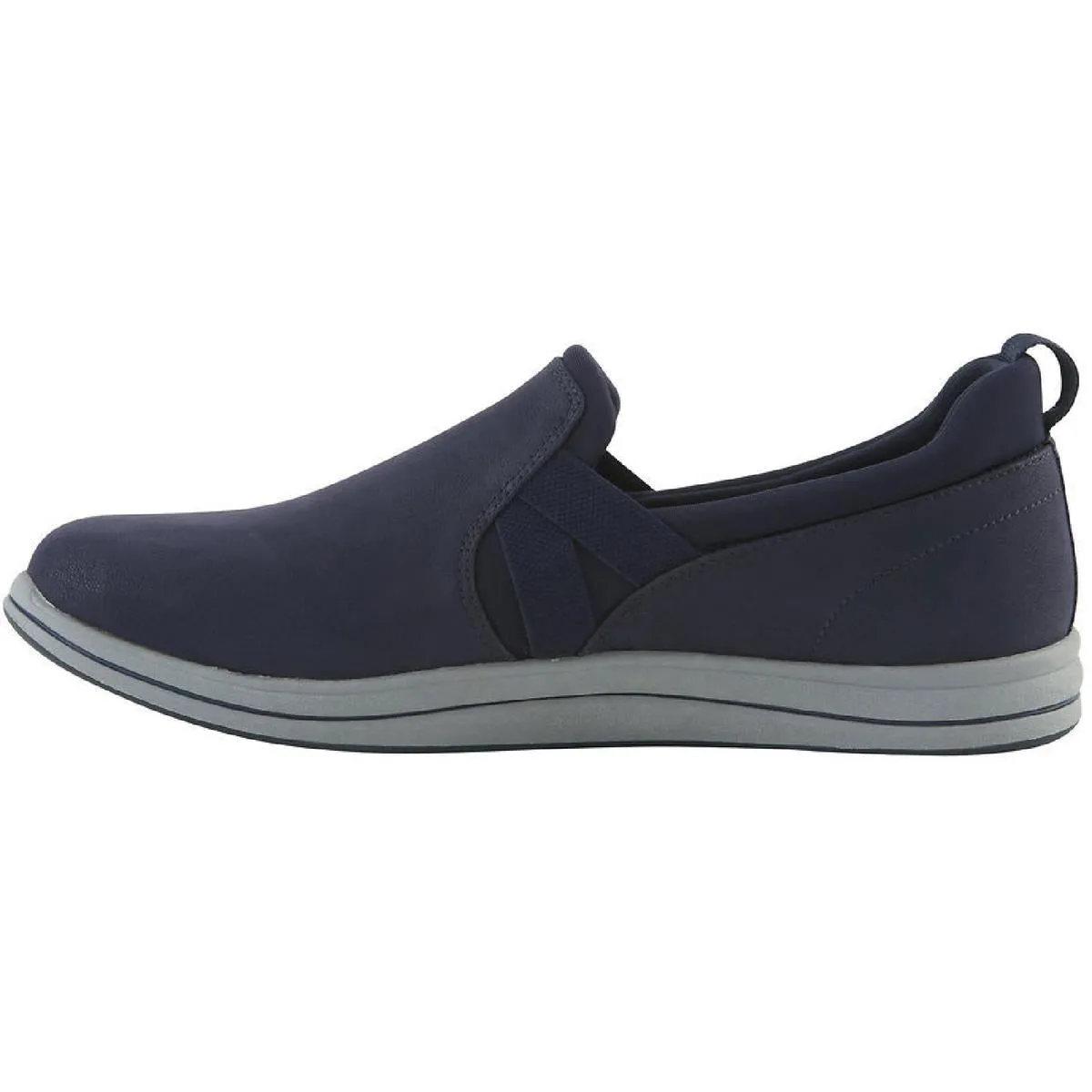 Breeze Bali Womens Faux Suede Flats Slip-On Sneakers