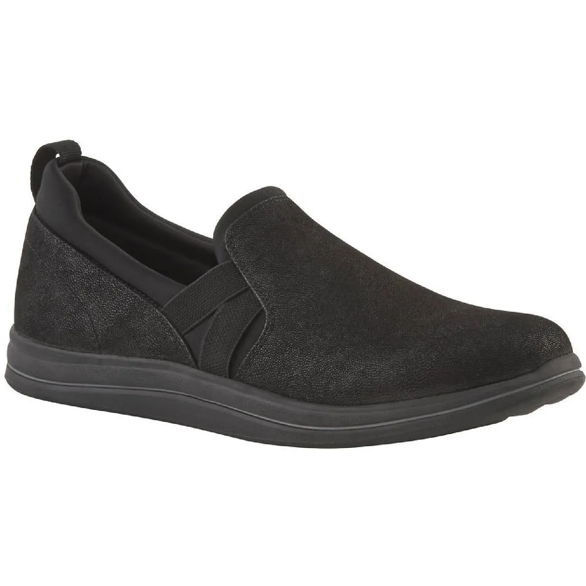 Breeze Bali Womens Faux Suede Flats Slip-On Sneakers