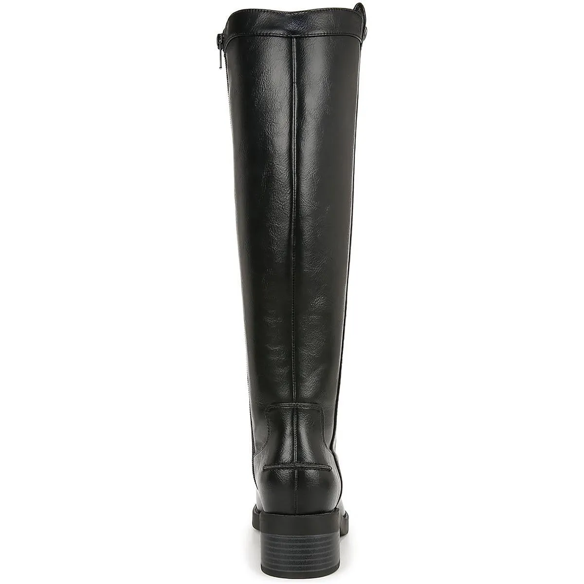 Bridgett Womens Faux Leather Wide Calf Knee-High Boots