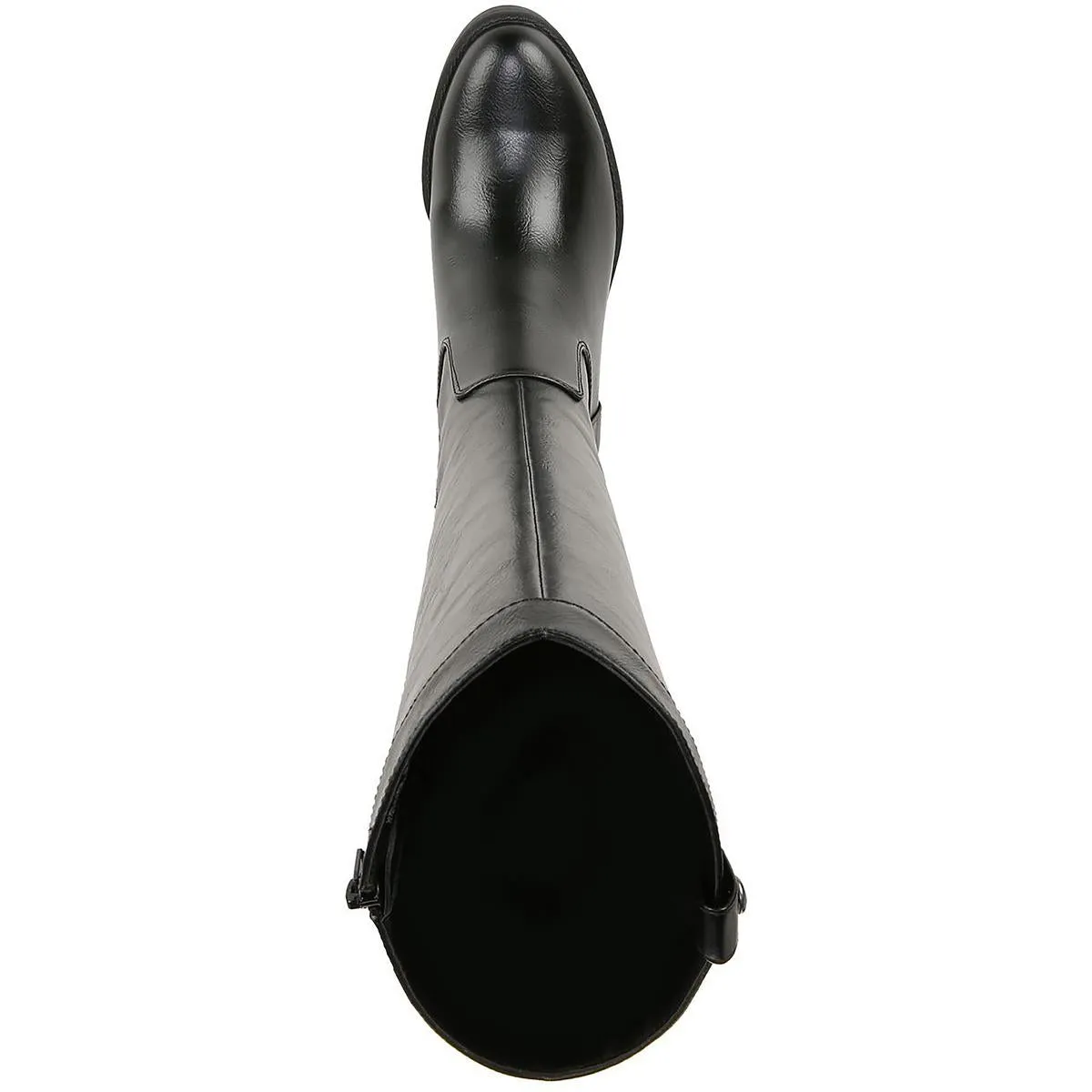 Bridgett Womens Faux Leather Wide Calf Knee-High Boots