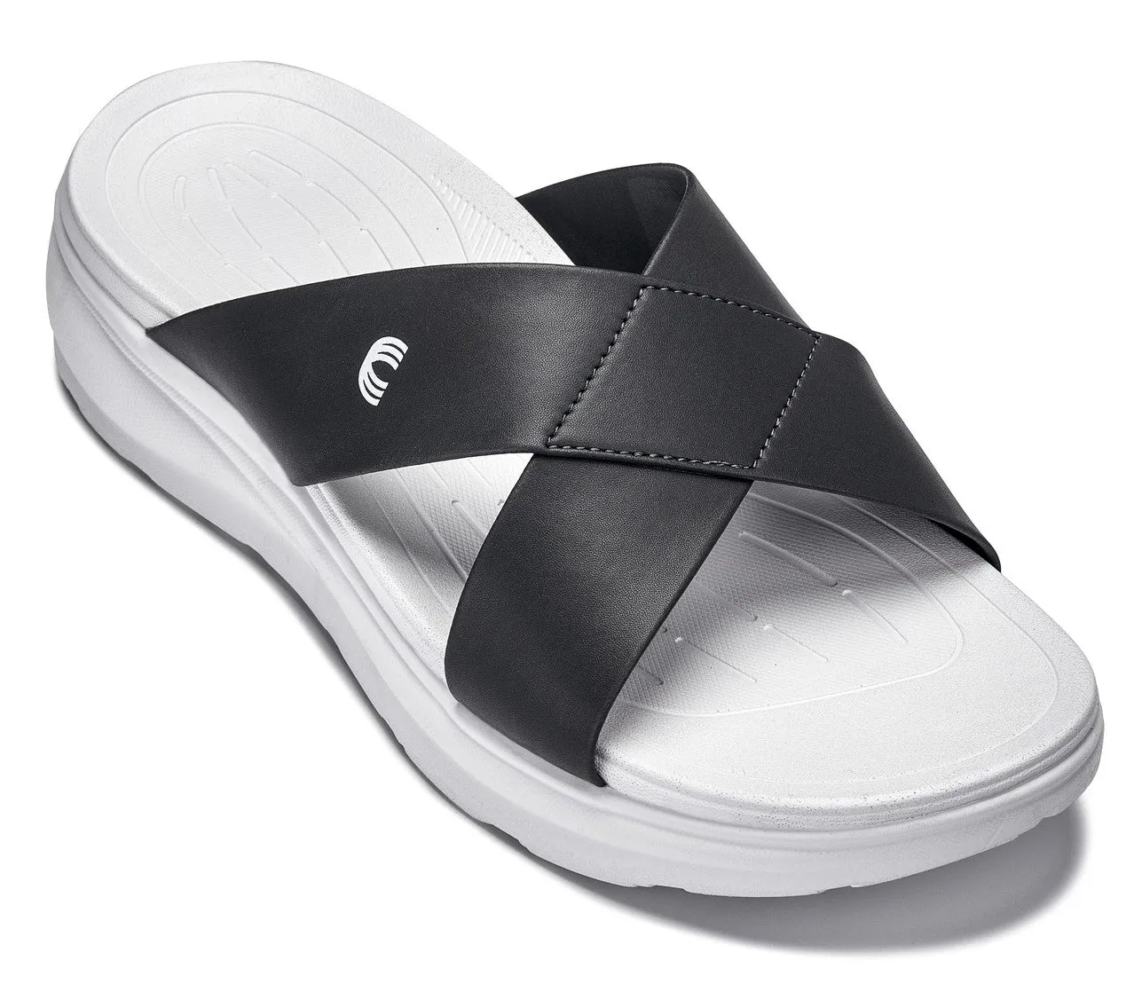 CALTO - X1654 - 2 Inches Taller (White/Matte Steel Grey)