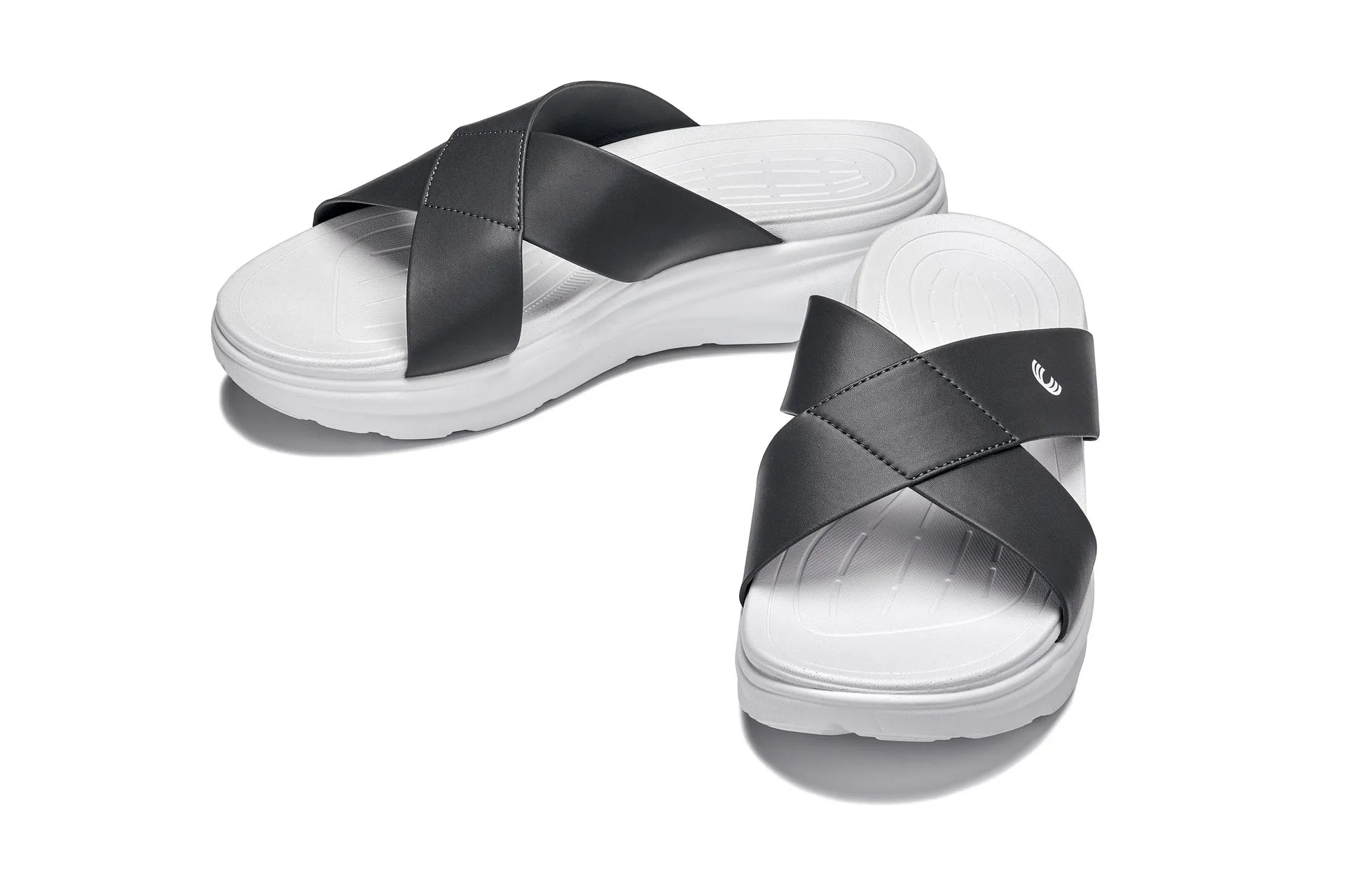 CALTO - X1654 - 2 Inches Taller (White/Matte Steel Grey)
