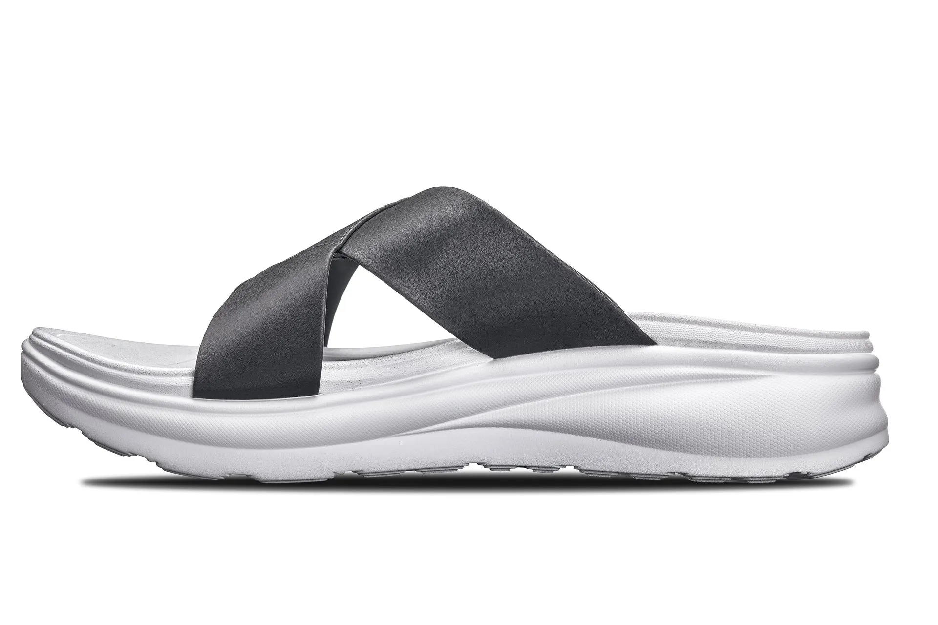 CALTO - X1654 - 2 Inches Taller (White/Matte Steel Grey)