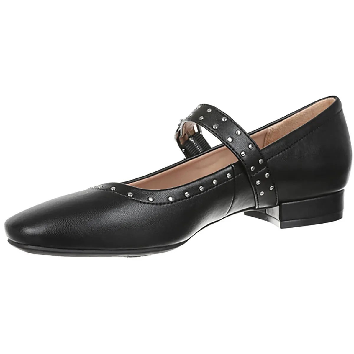 Cameo MJ 2 Womens Studded Faux Leather Mary Janes