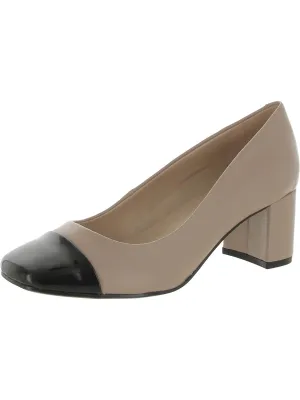 Candy 3 Womens Faux Leather Toe Cap Loafers