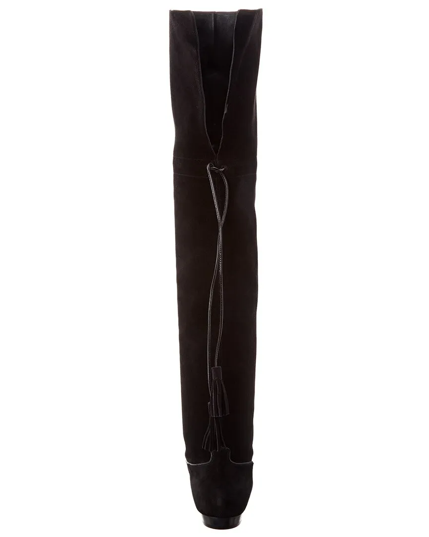 CELINE Chat Botte Suede Boot