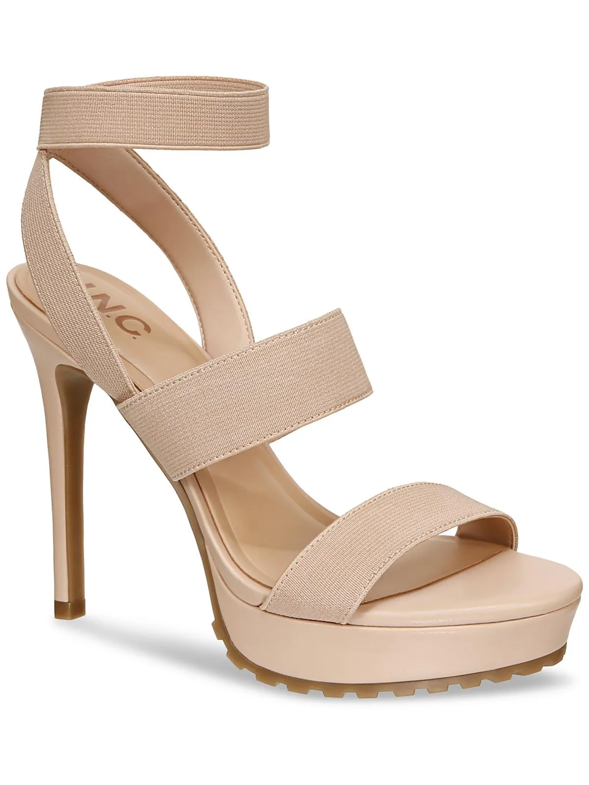 Cerina Womens Ankle Wrap Open Toe Platform Sandals