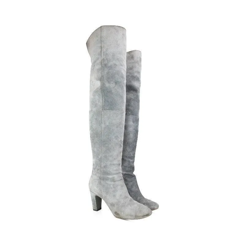 Chanel Suede Boots - 38