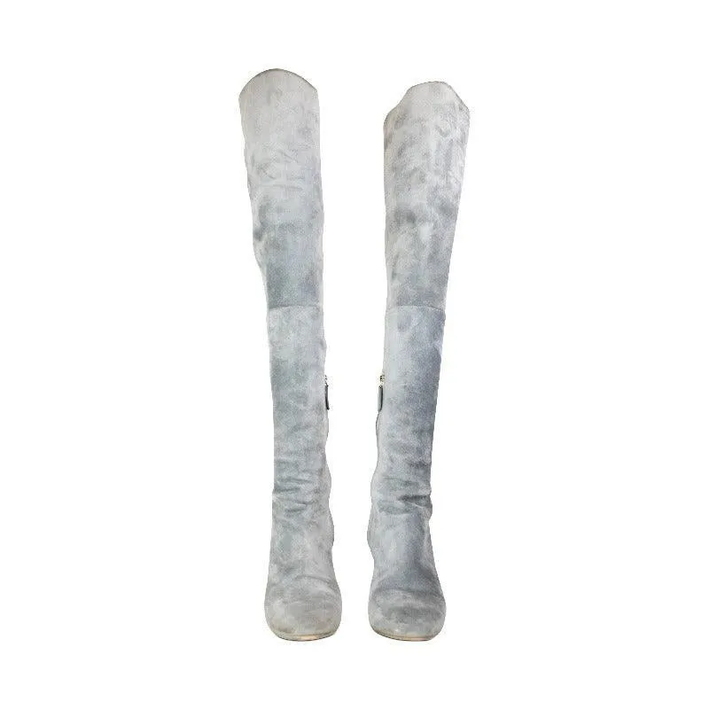 Chanel Suede Boots - 38