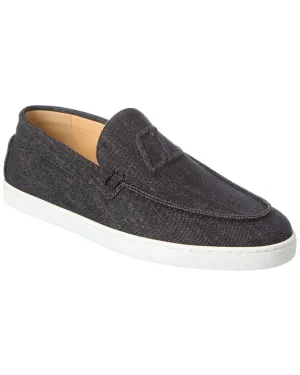 Christian Louboutin Varsiboat Denim Loafer