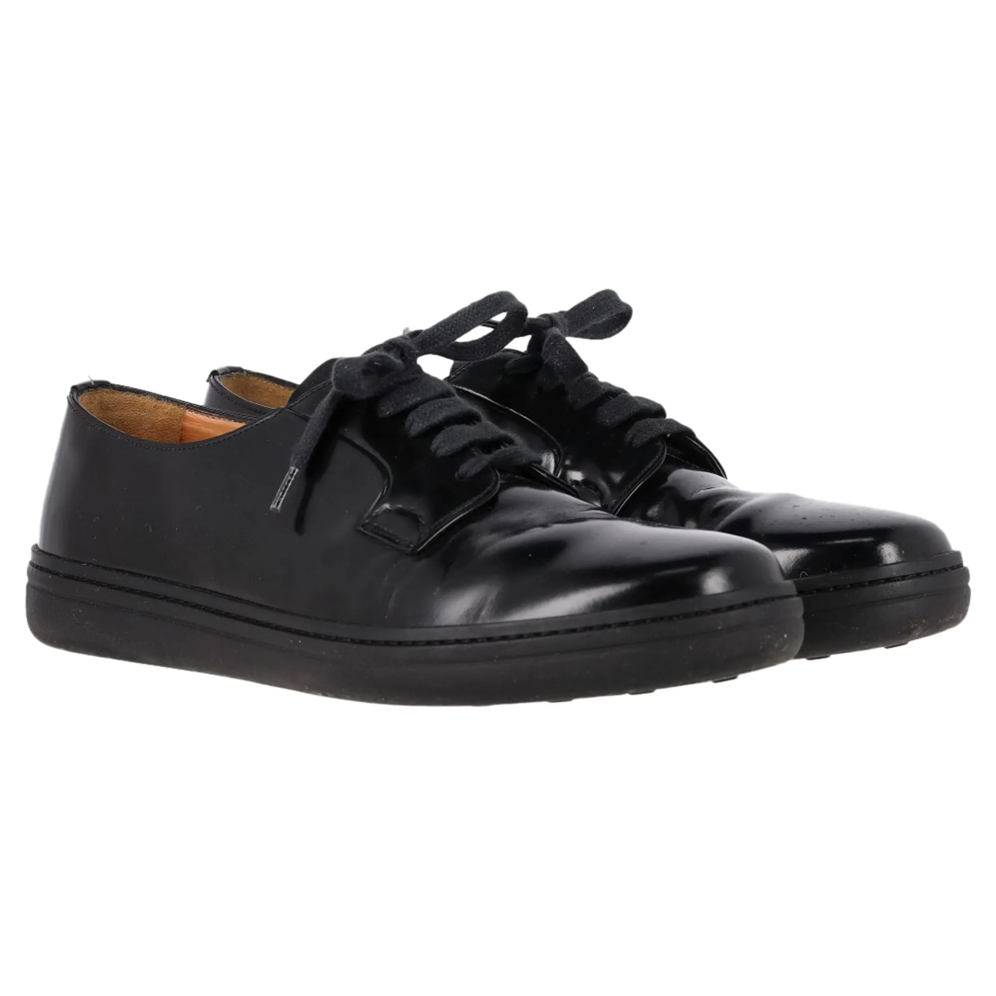 Church's Padfield Polished Derby Shoes in Black Leather