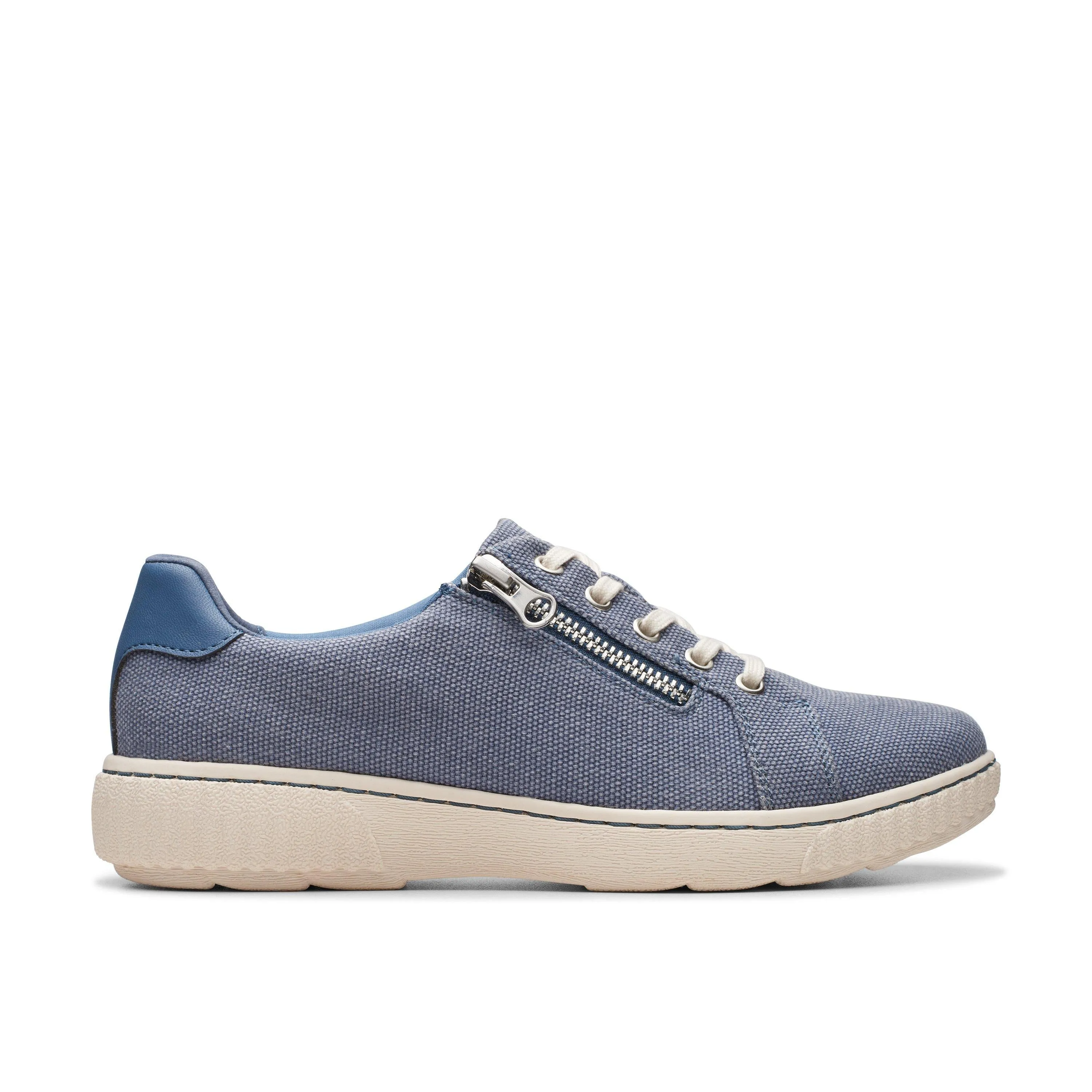 Clarks Caroline Echo in Denim Textile