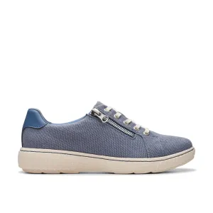 Clarks Caroline Echo in Denim Textile