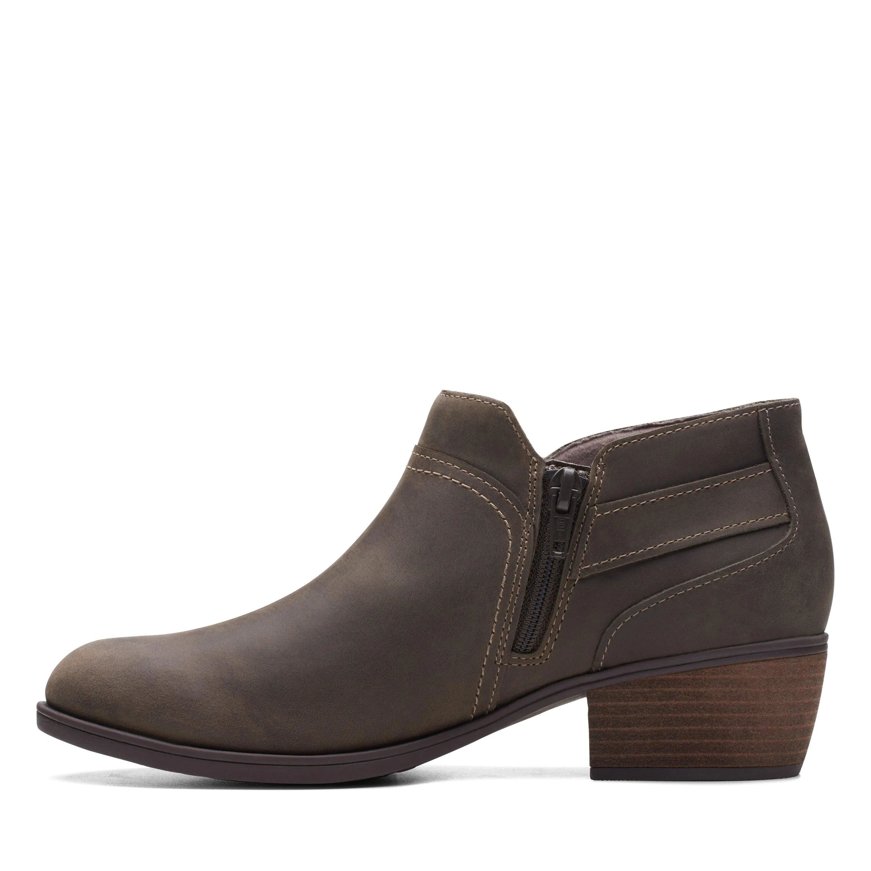 Clarks Charlten Grace in Brown Leather