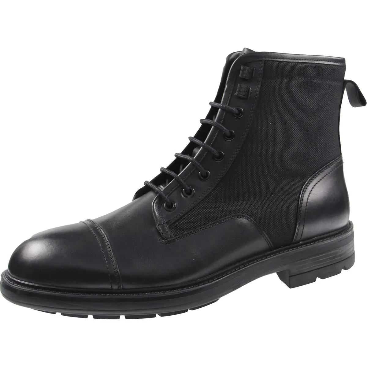 Cmdomly Mens Lace-Up Leather Combat & Lace-Up Boots