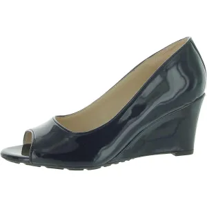 Coleen Womens Slip On Peep Toe Mary Janes