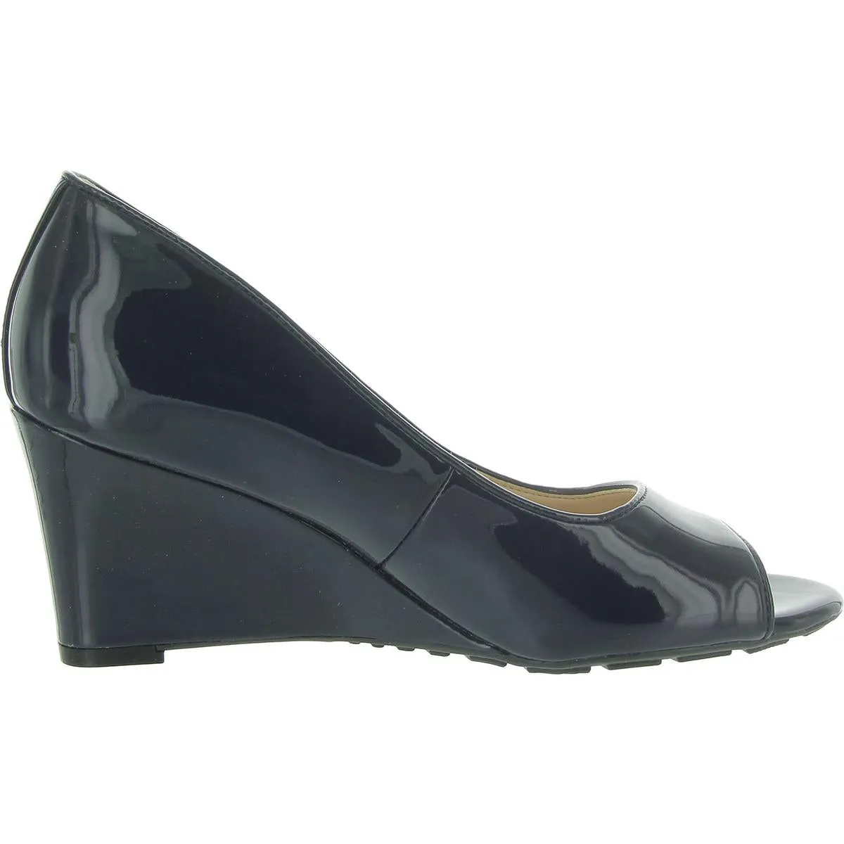 Coleen Womens Slip On Peep Toe Mary Janes