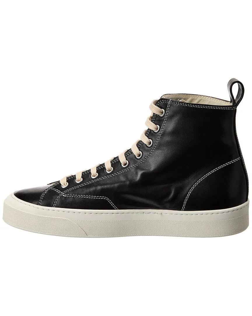 Common Projects Tournament Leather High-Top Sneaker