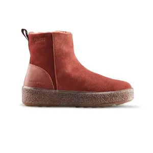 Cougar - Women's Broom Suede Genuine Lambswool Waterproof Winter Boots (BROOM-RUSSET)