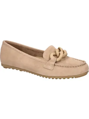 Cullen Womens Suede Slip-On Loafers