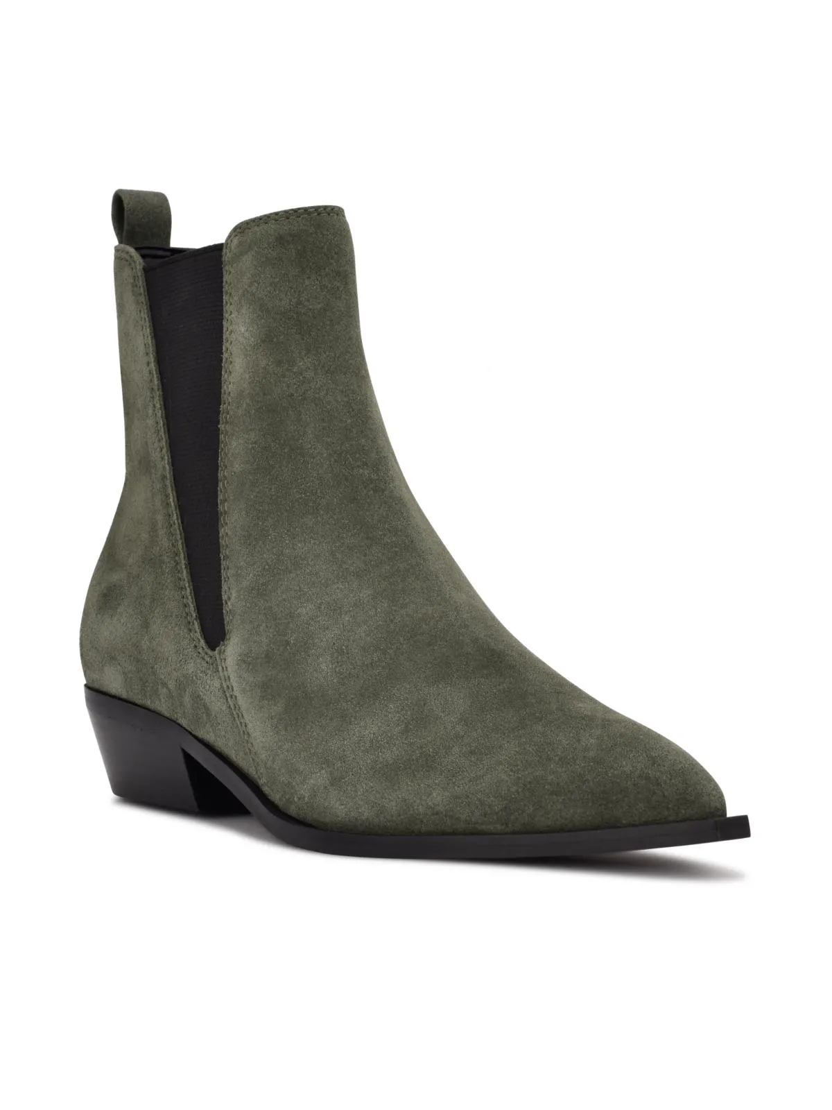 Danzy Womens Stretch Dressy Chelsea Boots