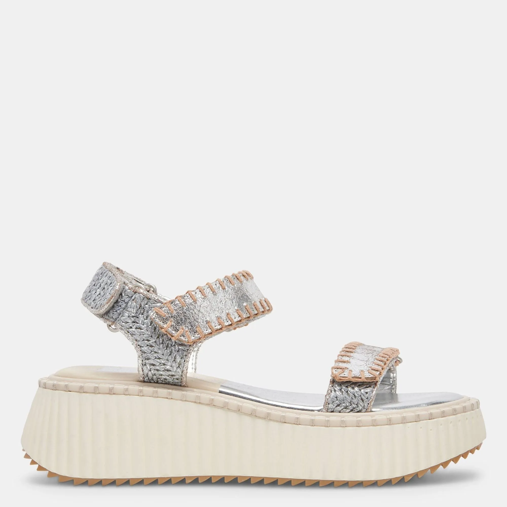 Debra Sandals Ivory Suede