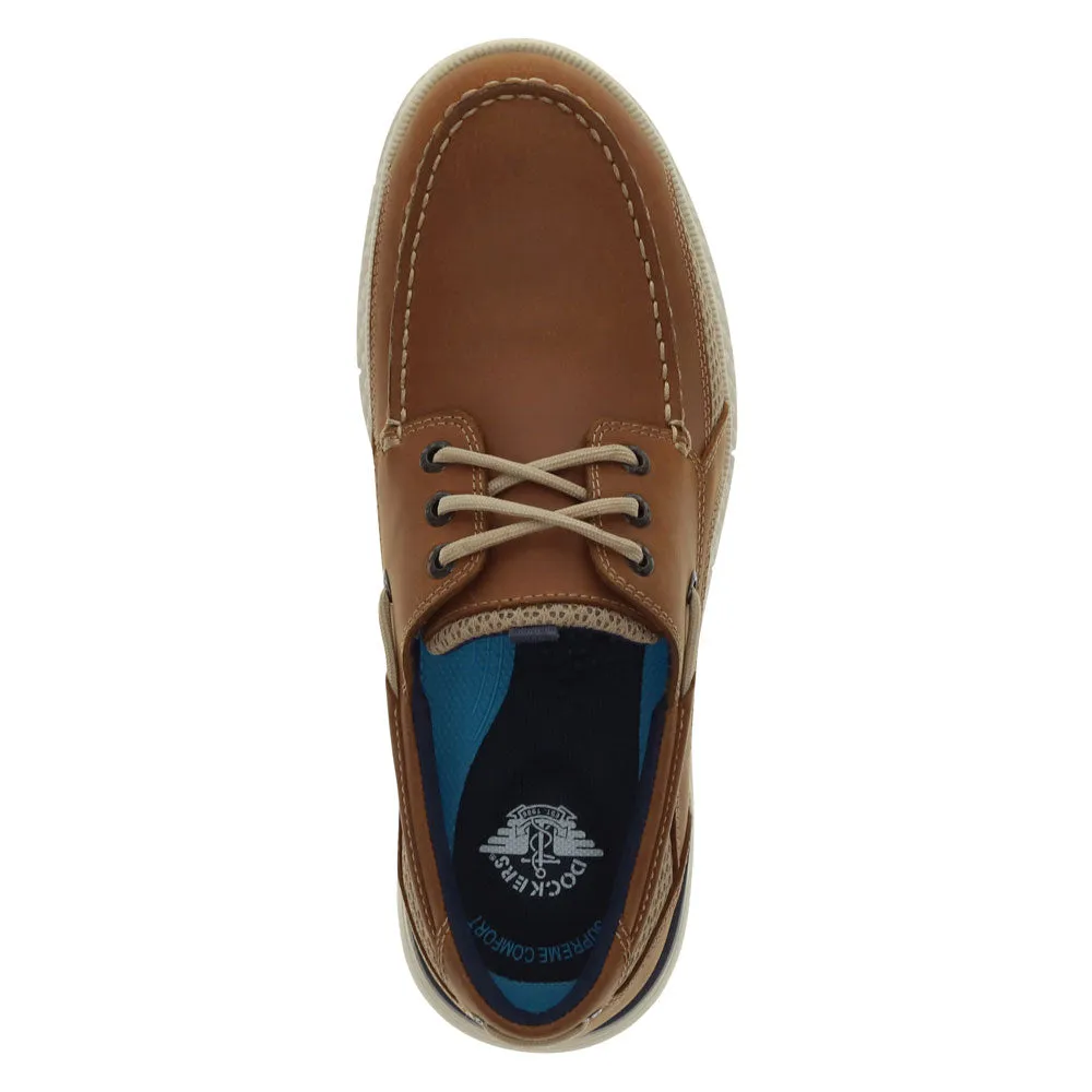 Dockers Mens Harden Genuine Leather Casual Classic Boat Shoe