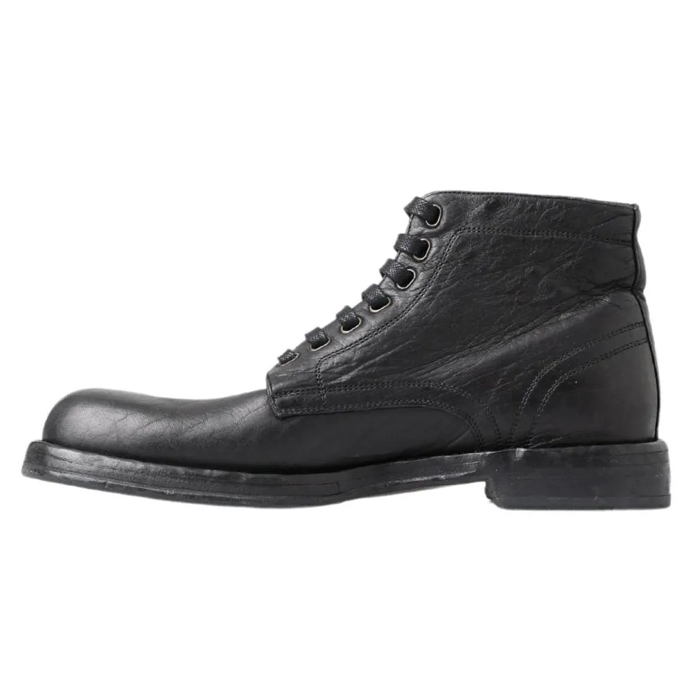 Dolce & Gabbana Leather Men's Boot