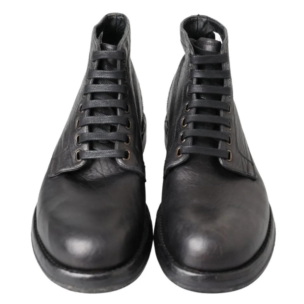 Dolce & Gabbana Leather Men's Boot