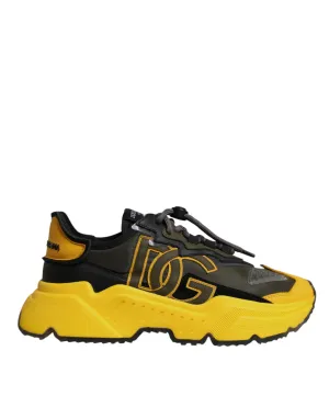 Dolce & Gabbana yellow Daymaster Low Top Sneaker Men's Shoes (Pre-Owned)